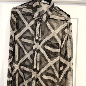 Equipment Silk Shirt - size small